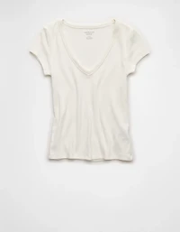 Petit t-shirt à encolure en V Hey AE