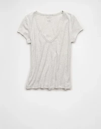 AE V-Neck Hey Baby Tee