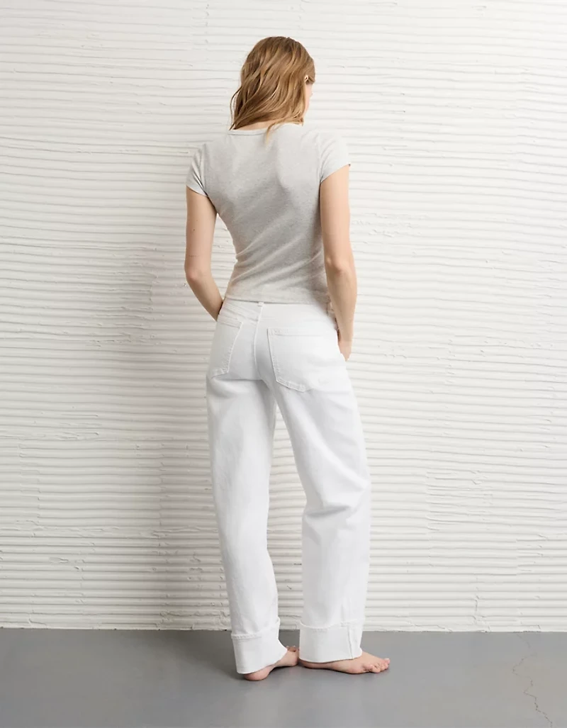 AE V-Neck Hey Baby Tee