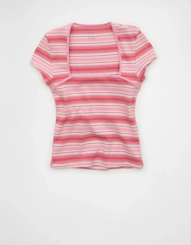 T-shirt Hé bébé à décolleté carré AE