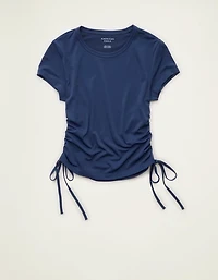 AE Short-Sleeve Side-Cinch T-Shirt