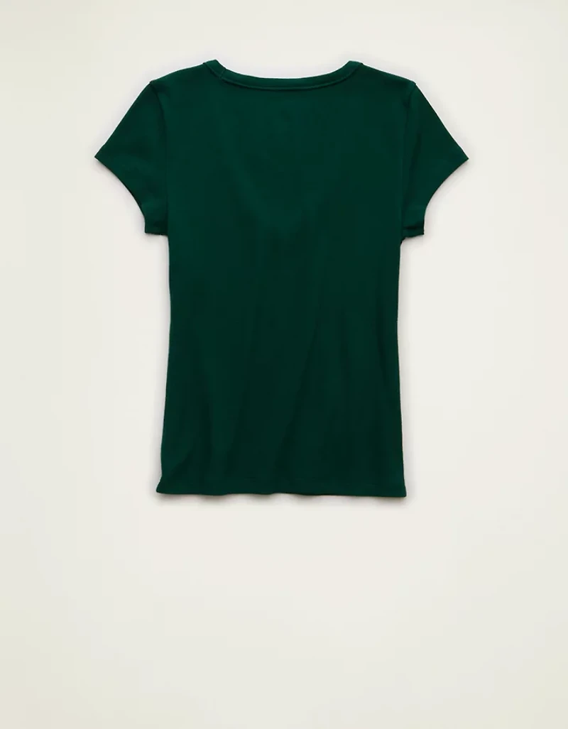 AE V-Neck Hey Baby Tee