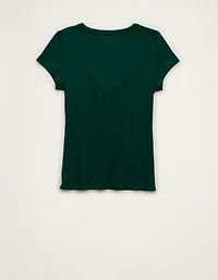 AE V-Neck Hey Baby Tee