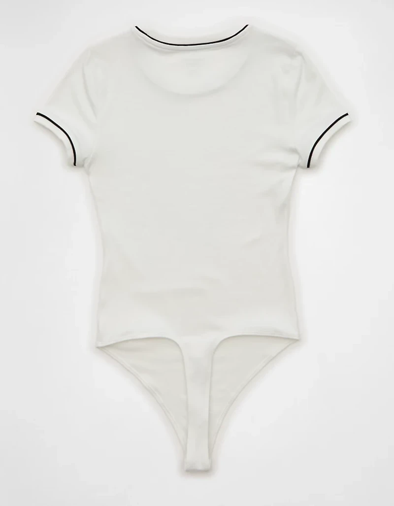 AE Tipped Crew Neck Bodysuit