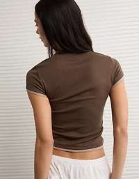 AE Double-Layered Short-Sleeve T-Shirt