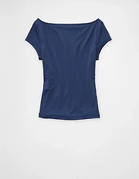 AE Short-Sleeve Boatneck T-Shirt