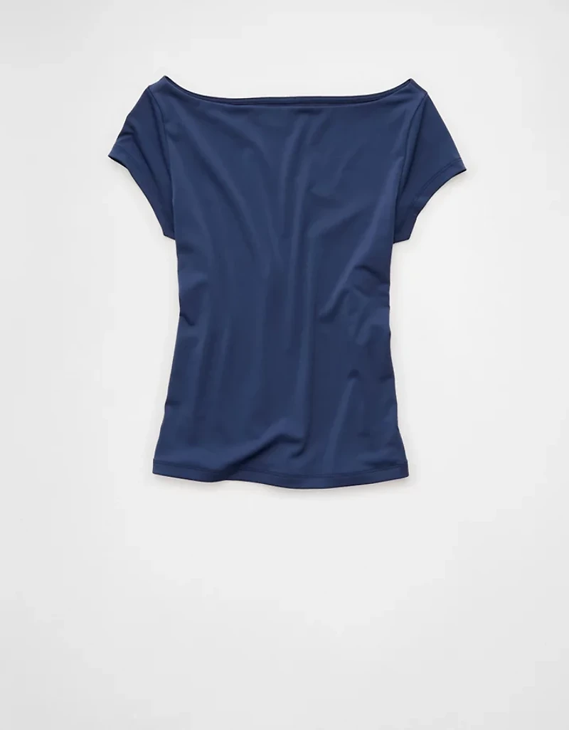 AE Short-Sleeve Boatneck T-Shirt