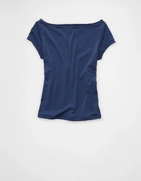 AE Short-Sleeve Boatneck T-Shirt
