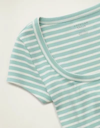AE Scoop Neck Hey Baby Tee