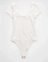 Justaucorps t-shirt à encolure échancrée AE
