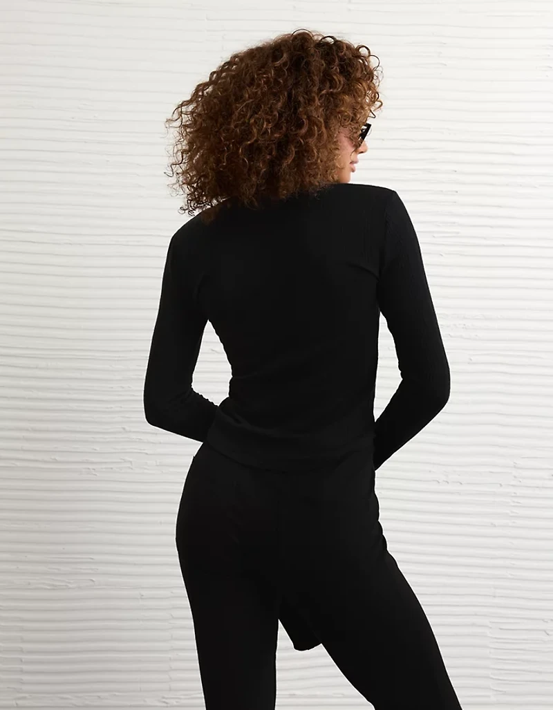 AE Long Sleeve Henley T-Shirt