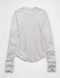 AE Long Sleeve Cozy Crewneck T-Shirt