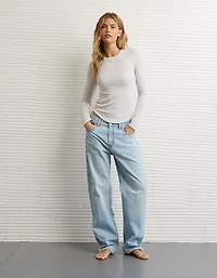 AE Long Sleeve Cozy Crewneck T-Shirt