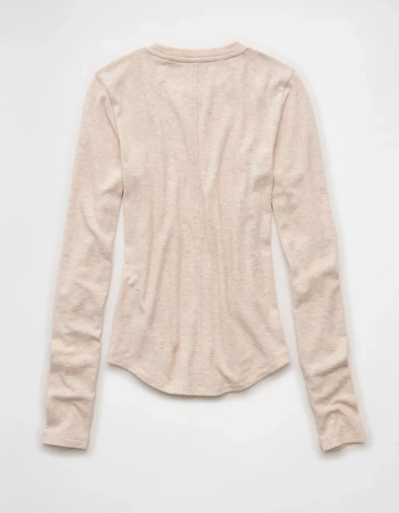 AE Long Sleeve Cozy Crew Neck T-Shirt