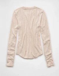 AE Long Sleeve Cozy Crew Neck T-Shirt