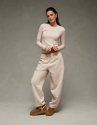 AE Long Sleeve Cozy Crew Neck T-Shirt