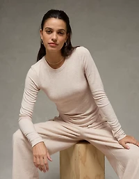 AE Long Sleeve Cozy Crew Neck T-Shirt