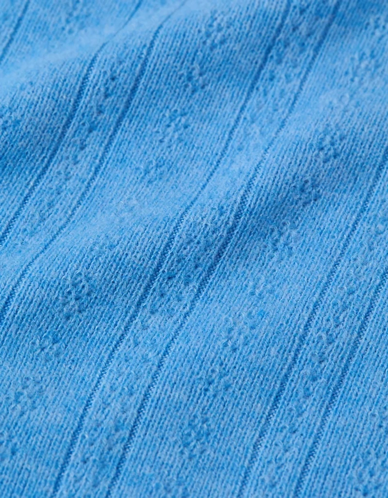 T-shirt à encolure carrée et manches longues AE