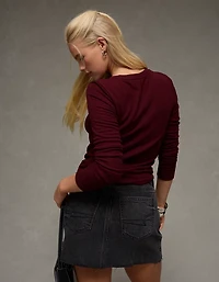 AE Long Sleeve Cozy Crew Neck T-Shirt