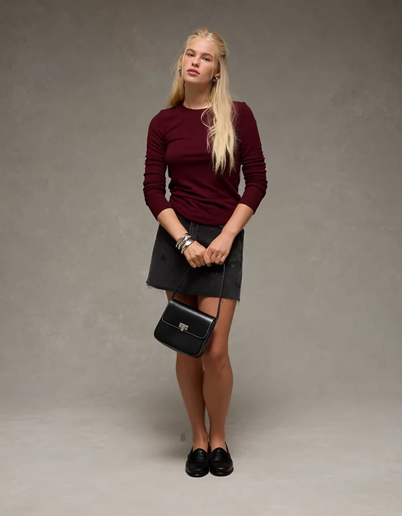 AE Long Sleeve Cozy Crew Neck T-Shirt