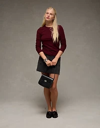 AE Long Sleeve Cozy Crew Neck T-Shirt