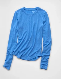 AE Long Sleeve Cozy Crew Neck T-Shirt