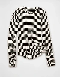 AE Long Sleeve Cozy Crewneck T-Shirt
