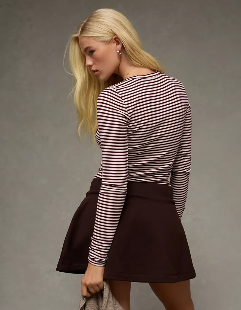 AE Long Sleeve Cozy Crew Neck T-Shirt