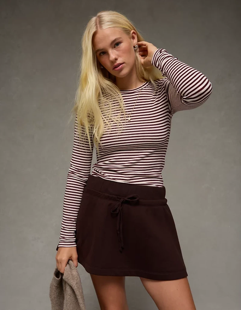 AE Long Sleeve Cozy Crew Neck T-Shirt