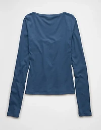 AE Long Sleeve Bow T-Shirt