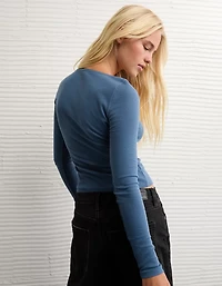 AE Long Sleeve Bow T-Shirt