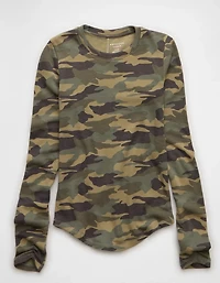 AE Long Sleeve Cozy Crew Neck T-Shirt