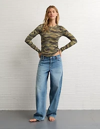 AE Long Sleeve Cozy Crew Neck T-Shirt