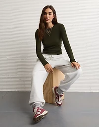 AE Long Sleeve Cozy Crew Neck T-Shirt