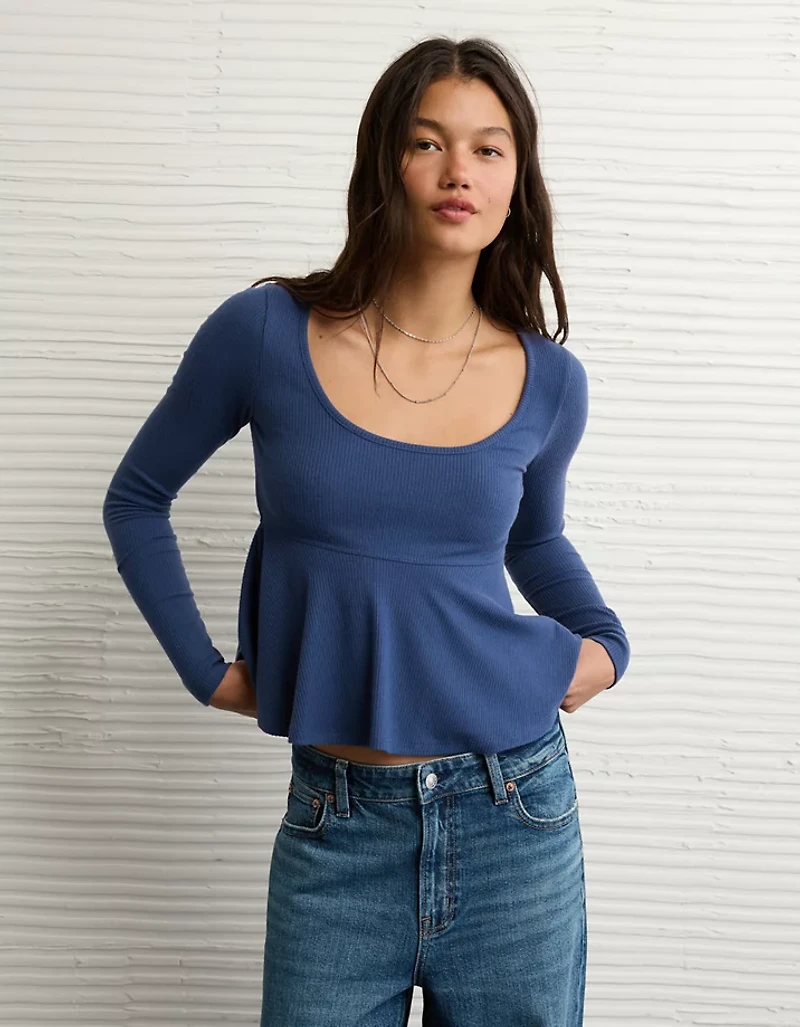 Haut nuisette à manches longues AE