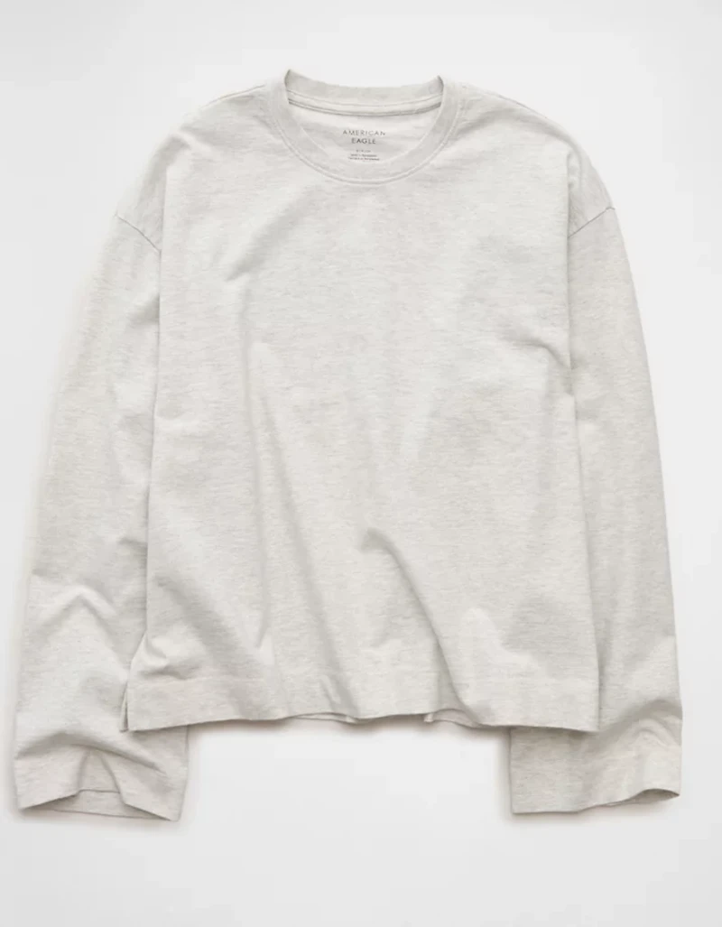 AE Oversized Long-Sleeve T-Shirt
