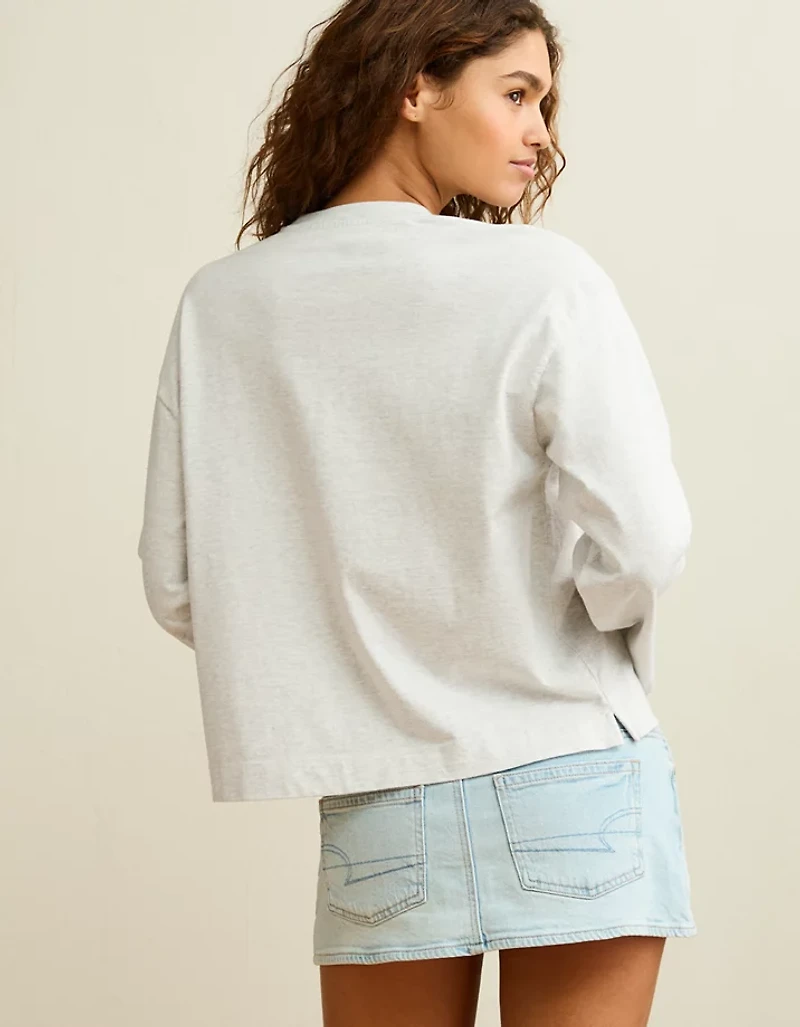 AE Oversized Long-Sleeve T-Shirt