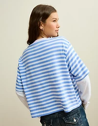 AE Twice As Nice Long-Sleeve T-Shirt