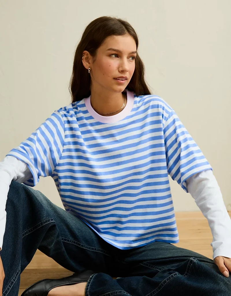 AE Twice As Nice Long-Sleeve T-Shirt