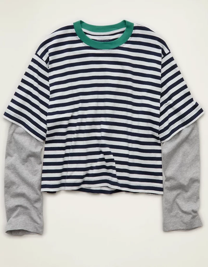 AE Twice As Nice Long-Sleeve T-Shirt