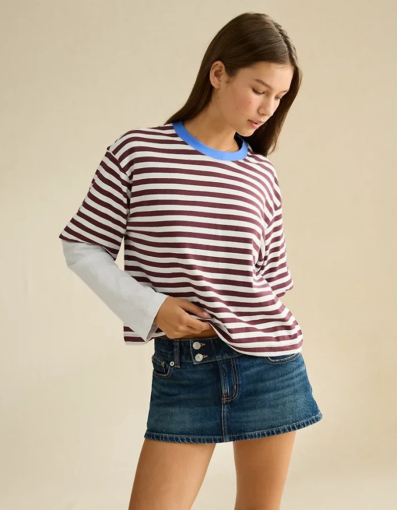 AE Twice As Nice Long-Sleeve T-Shirt