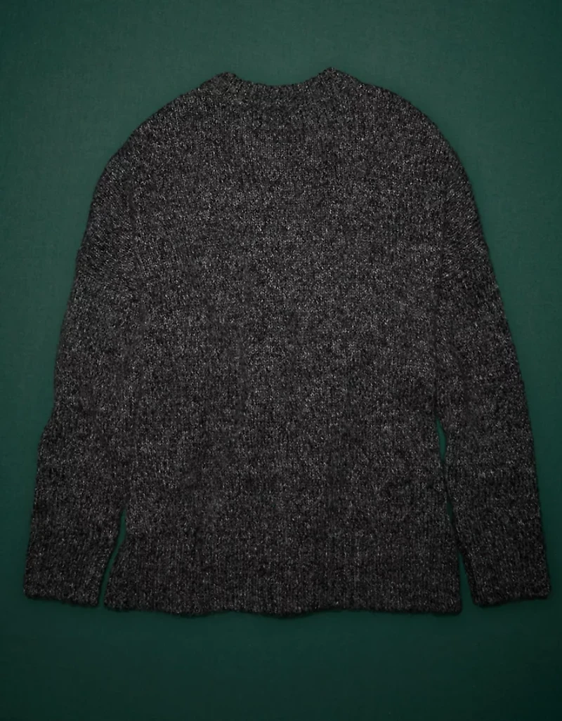AE77 Premium Mohair-Blend Boyfriend Sweater