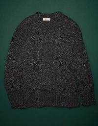 AE77 Premium Mohair-Blend Boyfriend Sweater