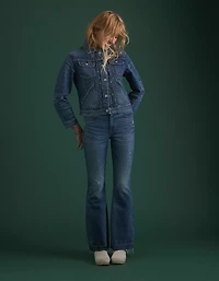 AE77 Premium Shrunken Denim Jacket