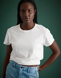 T-shirt col rond classique haut de gamme AE77