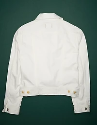 Veste en denim style motard haut de gamme AE77