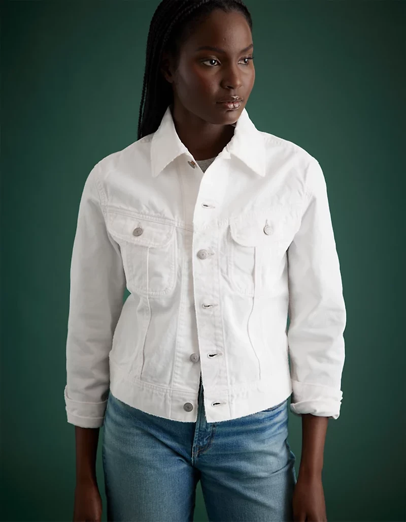 Veste en denim style motard haut de gamme AE77