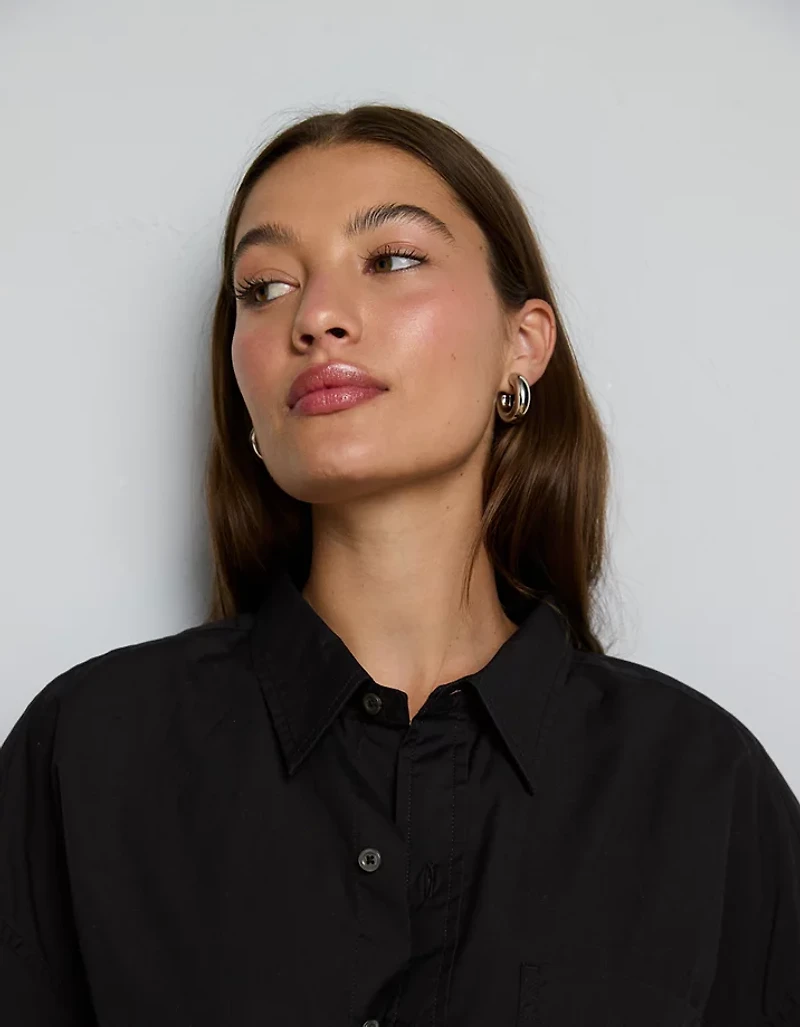 Chemise smoking trois quarts à manches longues haut de gamme AE77