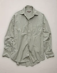 AE77 Premium Oversized Poplin Boyfriend Shirt