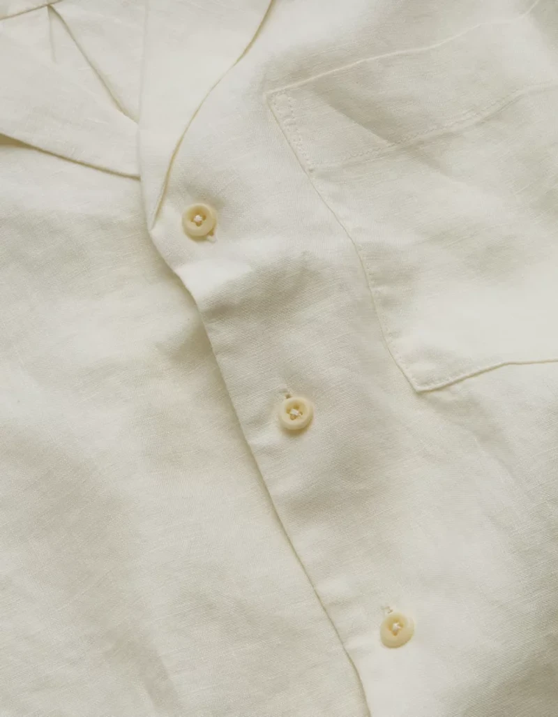 AE77 Premium Linen Camp Shirt